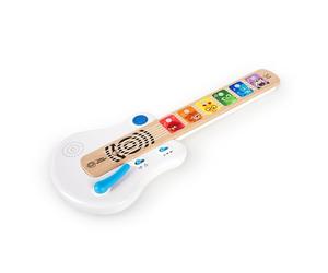 Baby Einstein Strum Along Songs Magic Touch Wooden Musical Light Up Toy Guitar with Whammy Bar, Age 6 Months+
