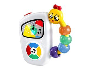 Baby Einstein, Take Along Tunes Musical Toy, Interactive Baby Toy with Lights & 10 melodies, Bead Chaser, Early Development, Volume Control, Ages 3 months +