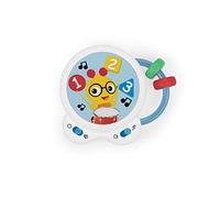 Baby Einstein Tiny Tempo Musical Toy Drum, Ages 3+ Months, Bead Chaser