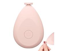 Baby Electric Nail Clippers | Baby Nail Clippers with 4 Polishing Heads, Drop Shape, Nail Scissors for Newborns, or Adults, Care, Polishing and Trimming, Works with Cenmoo