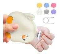 Baby Electric Nail File, Toddler Nail Grinder, Ergonomic Nail Trimmer, Gentle Nail Care, Effortless Application Assistance 7cm for Toddler, Adults