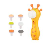 Baby Electric Nails Trimmer Gentle Grinding Safe Design 2 Speeds Quiet Operate 6 Grinding Head Infant Care Tool Electric Baby File Noiseless Sleep Friendly Trimming