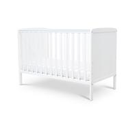 Baby Elegance Elle Cot and Mattress - White