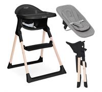 Baby Elegance Mash Highchair with Newborn Seat From Birth - Black Bean