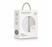 Baby Elegance Travel Cot Sheets Pack of 2 | 70 x 100 cm Baby Travel Cot Sheets Fitted | Machine Washable, Soft & Breathable Premium-Quality Jersey | Includes 2 Sheets - Into the Wild Design