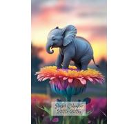 Baby Elephant and Flower 2025-2026 Pocket Calendar: Stylish Mini Planner: 24 Months of Organization in Your Pocket! Compact at 4x6.5 inches