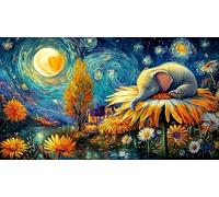 Baby-Elephant-in-Pink-Bubble-Bath 1000 Pieces Adult Jigsaws Fun and Challenging Family Game Educational Games Impossible Hard Difficult for Adults and Kids Age 12 Years Up 38x26/1000pcs