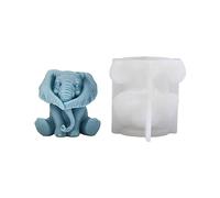 Baby Elephant Mold Chocolate Soap Epoxy Resin Silicone Home Decoration Animal Molds for Making