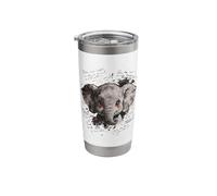 Baby Elephant Street Style Vibes Stainless Steel Insulated Tumbler