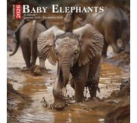 Baby Elephants Calendar 2026: Clumsy Giants in Their Earliest, Cutest Years