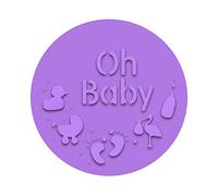 Baby Embosser/Stamp Fondant 3D Design Cookie Stamp for Cupcake,Cake,Cookie,Fondant Decoration (Style 1)