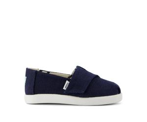 Baby espadrilles Toms Alpargata Classic Bleu 24,5