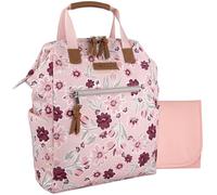 Baby Essentials Super Cooler Main Frame Diaper Backpack with Changing Pad, Stroller Straps, Insulated Bottle Compartment