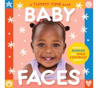 Baby Faces (A Tummy Time, High Contrast, Accordian Board Book with Mirror for infants): Includes a Mirror and High Contrast Patterns Fold-Out Accordion Book (Tummy Time Tales)