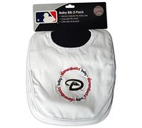 Baby Fanatic Team Color Bibs, Arizona Diamondbacks, 2-Count