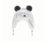 Baby Faux Fur Hat Toddler Fleece Lined Baby Trapper Hat Winter Hat with Ear Flap Baby Cute Crochet Beanie Hat Fluffy Hat Cute Pom Hat Knitted Soft Comfortable Warm Hat for Cold Weather (6-24 Months)