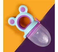 Baby Feeding Cartoon Design BPA Free Baby Fresh Fruit Feeder, Chewable Pacifier (Style A)