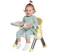 Baby Feeding Chair | Booster Seat for Table,Multifunctional Household Small Stools, Children Study Seat with Music for Camping Lawn Beach Travel