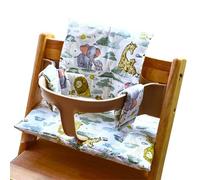 Baby Feeding Chair Cushion for Toddler Breathable Fabric Removable Accent Washable Design Comfortable Seat Pad Baby High Chair Cushion
