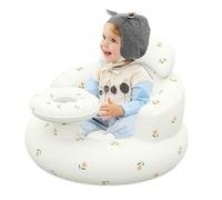 Baby Feeding Chair with Tray - Inflatable Baby Floor Seat | Baby Support Seat | Summer Toddler Chair for Sitting Up | 3-36 Monthsbaby Support Sofa | Built-in Air Pump Home and Travel
