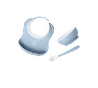 Baby Feeding Set, 3 pcs - Powder blue