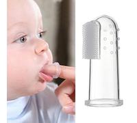 Baby Finger Toothbrush Silicone Teething Gum Cleaner Massager Soother x 2