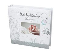 Baby First Photo Album 4x6'' 200 Photos memo White Unisex Birthday Christening