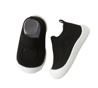 Baby First Walking Shoes Toddler Non-Slip Casual Shoes Mesh Breathable Sneakers Trainers Lightweight Kids Walkers Shoes with Soft Rubber Sole Infant Prewalkers for Indoor Outdoor