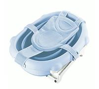 Baby Five-Pointed Bathtub Support Net Newborn Anti Slip Bath Net Pad Soft Shower Mesh Infant Bathtub Cushion Net Bathing Support Net Adjustable Mesh Bathtub Shower Pad for Baby 0-18 Months