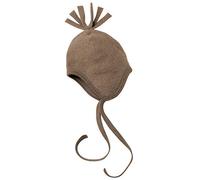 Baby fleece hat, 100% Merino wool, 3 colours - Brown - 18-24 months