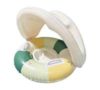 Baby Float with Canopy,Baby Swimming Float Inflatable with Sun Canopy - Inflatable Sun Protection Swim Ring Foldable Floating Safety Seat for Kids Boys Girls