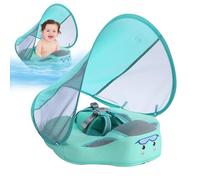 Baby Float with Canopy,Toddler Swimming Pool Float - No Flipping Floatie with Sun Canopy for 3-24 Months Babies for Outdoor Beach Travel Vacation Bathtub Summer