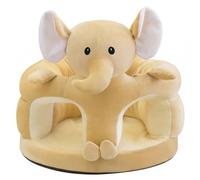 Baby Floor Seat, Soft Sit Me Up Floor Seat for Baby Plush Learn to Sit with Stable Support, Cute Elephant 45x45 cm