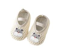 Baby Floor Shoes for Toddler Learning to Walking Cartoon Newborns First Walkers Infants Learn to Walk Shoes Nonslip Infant Socks Gray