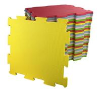 Baby Foam Play Mat 29x29cm Thick & Soft EVA Interlocking Tiles - 10mm Non-Toxic Safe Play Flooring for Babies & Toddlers Puzzle Matting for Nursery & Kids Room (Multicolor, 20 Tiles)