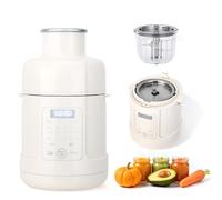 Baby Food Blender, Auto 4-Stage Settings for Healthy Homemade Baby Puree,Preset&Self Clean Function, BPA-Free