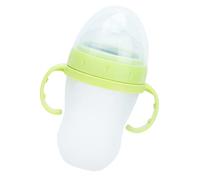 Baby Food Bottle, Baby Cereal Bottle Soft Integrated Bowl Spoon Silicone Safe for Feeding