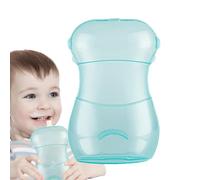 Baby Food Containers - Fruit Puree Pouch Holder, selff Feeding Snack Holder | Squeeze Proof Baby Food Feeder, Secure Food Pouches and Drink Boxes for Babies and Toddlerss 5.9x3.7 Inches Green