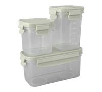 Baby Food Containers with Removable Ice Pack, Stackable Microwavable Safe Baby Food Box, Food Grade Jar for Fruit Purees and Vegetable Mashes, Ideal for Freezer Storage and Travel (Green)
