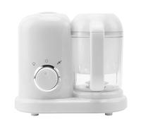 Baby Food Maker - 4 in 1 Baby Steamer and Blender Multifunctional Food Processor Chopper Auto Cooking & Grinding Puree Maker for Healthy Meals BPA-Free (White)