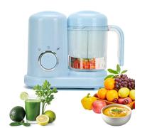 Baby Food Maker,4 in 1 Food Multifunctional Food Processor and Steamer Processor Chopper Steamer and Blender,Auto Cooking and Grinding Baby Puree Maker for Homemade Healthy