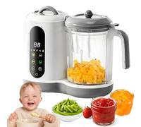 Baby Food Maker Processer,Multifunctional Food Processor and Steamer,Puree Blender Touch Screen Operation Preset Modes for Easy Cooking 4 in 1 Automatic for Homemade Baby Food