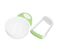 Baby Food Mash Bowl | Food Grinding Bowls | Baby Food Masher for Make Vegetable Puree Fruit Puree Fish Puree | Fruit Vegetable Puree Mash Bowl with Grinding Rod Baby Food Bowl with Long Handle