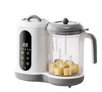 Baby Food Processer Chopper, Multifunctional Homemade Food Maker Steamer Puree Blender with 4 Preset Menus, Touch Screen Control, Self Cleans, BPA-Free, 50-400ml Capacity for Healthy Baby Meals