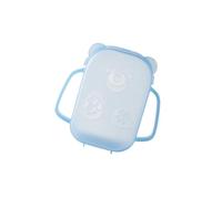 Baby Food Squeeze Bag Holder Prevents Messy Feeding with Lovely Bear Design for Infants Travelling Spill Proof Yogurt Feeder