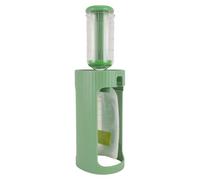 Baby Food Squeeze Station with 10pcs 118ml Pouches, Homemade Fruit Puree Maker for Easy On-The-Go Feeding (Green)