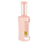 Baby Food Squeeze Station with 10pcs 118ml Pouches, Homemade Fruit Puree Maker for Easy On-The-Go Feeding (Roseate)