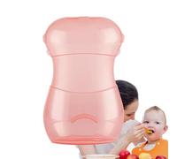Baby Food Storage Containers, Fruit Puree Pouch Holder Squeeze Proof, Self-Feed Snack Holder, Baby Food Feeder, Secure Food Pouches and Drink Boxes