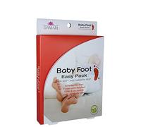 Baby Foot Foot Scrub, 2 Pack, Foil Socks, German Language Description