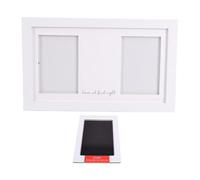 Baby Footprint Kit, Inkless Safe Touch Design | Customizable keepsake, Sturdy frame with glass cover, Ideal for newborns, Great for pet prints